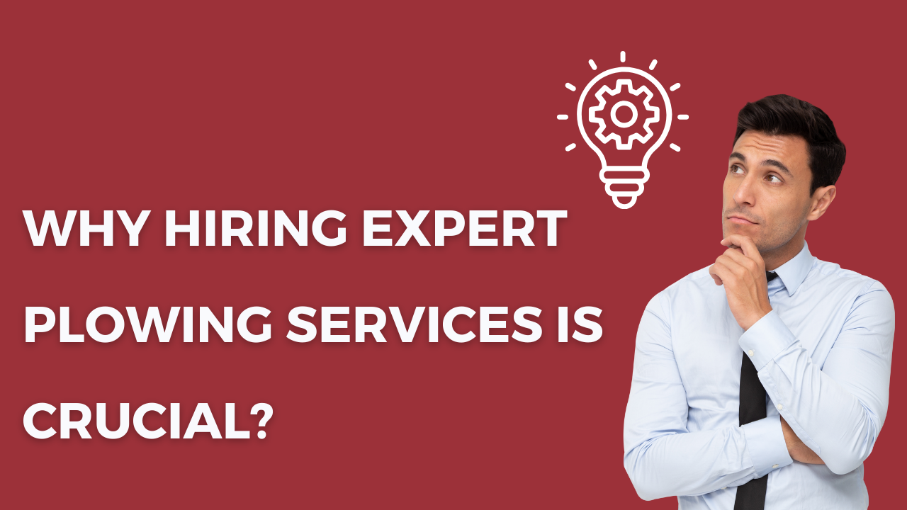 Why Hiring Expert Plowing Services Is Crucial?