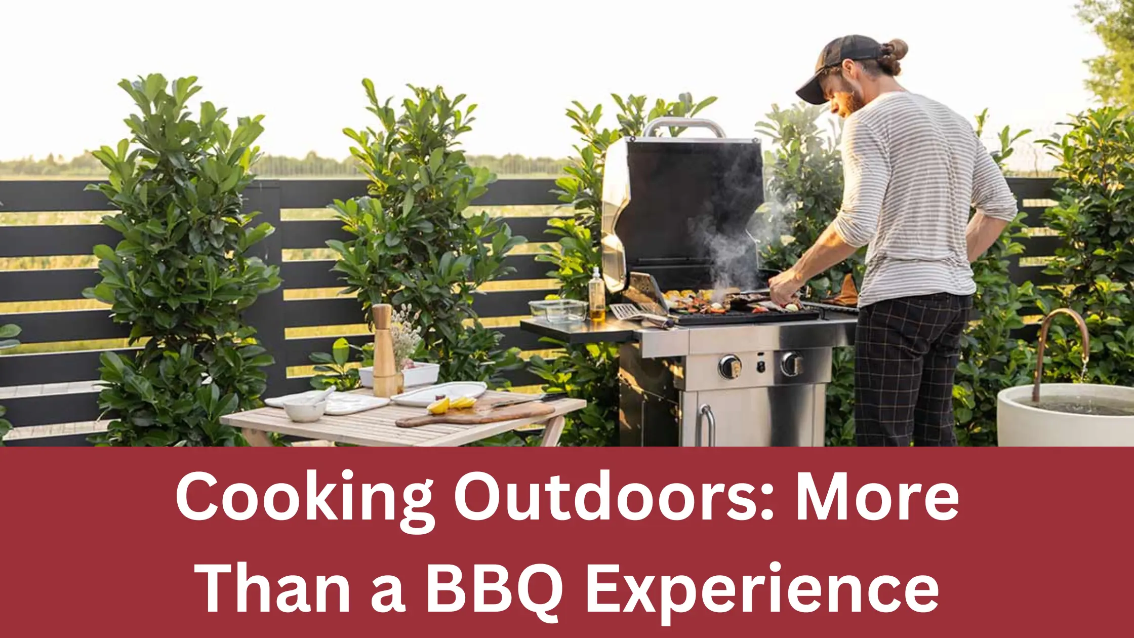 Cooking Outdoors More Than a BBQ Experience
